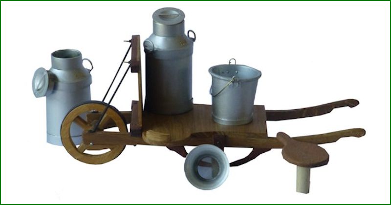 Friese Melkerskruiwagen
